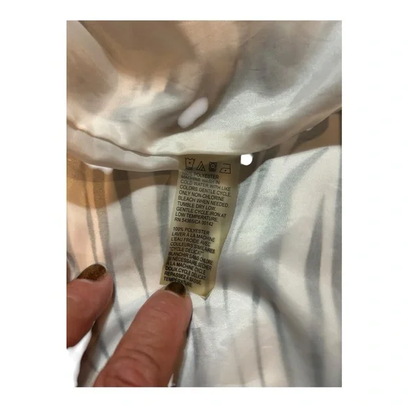 Stylish Zebra Print Women's Jacket - Picture 5 of 6